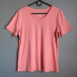 2/$13 Christopher & Banks Women's V-Neck Top Size Large